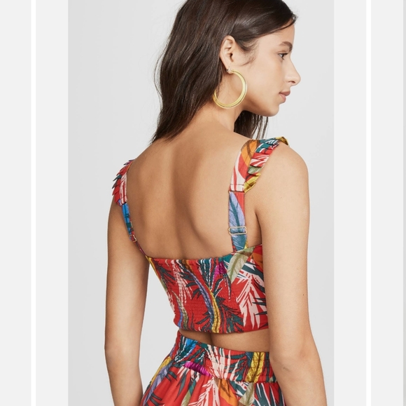 Red Carter Darcy Crop top - Picture 3 of 8